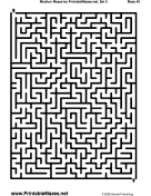 Medium Mazes Set 5 — "Run-of-the-Mill" maze
