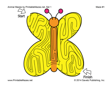 Animal Mazes Set 1 maze