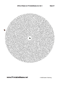 Difficult Mazes Set 3 — "Bewildering" maze