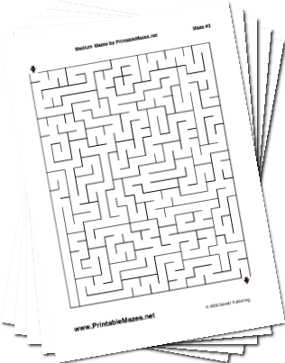 Medium Mazes Collection — "Work For It" maze