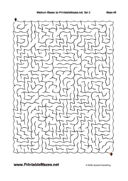 Medium Mazes Set 2 — "Painless" maze