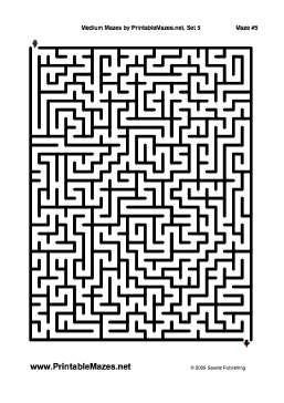 12 Free Online Mazes (Easy, Medium, and Hard)