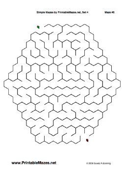 Simple Mazes Set 4 — "It's A Snap" maze