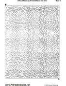 Difficult Mazes Set 5 — "Taxing" maze