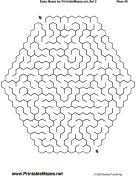 Easy Mazes Set 5 — "Phone It In" maze