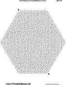 Hard Mazes Set 1 — "Demanding" maze