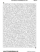 Hard Mazes Set 4 — "Uphill Battle" maze