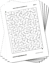 Medium Mazes Collection — "Work For It" maze