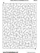 Medium Mazes Set 3 — "Relaxed" maze