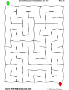 Simple Mazes Set 1 — "Child's Play" maze