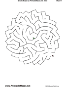Simple Mazes Set 5 — "Plain Vanilla" maze